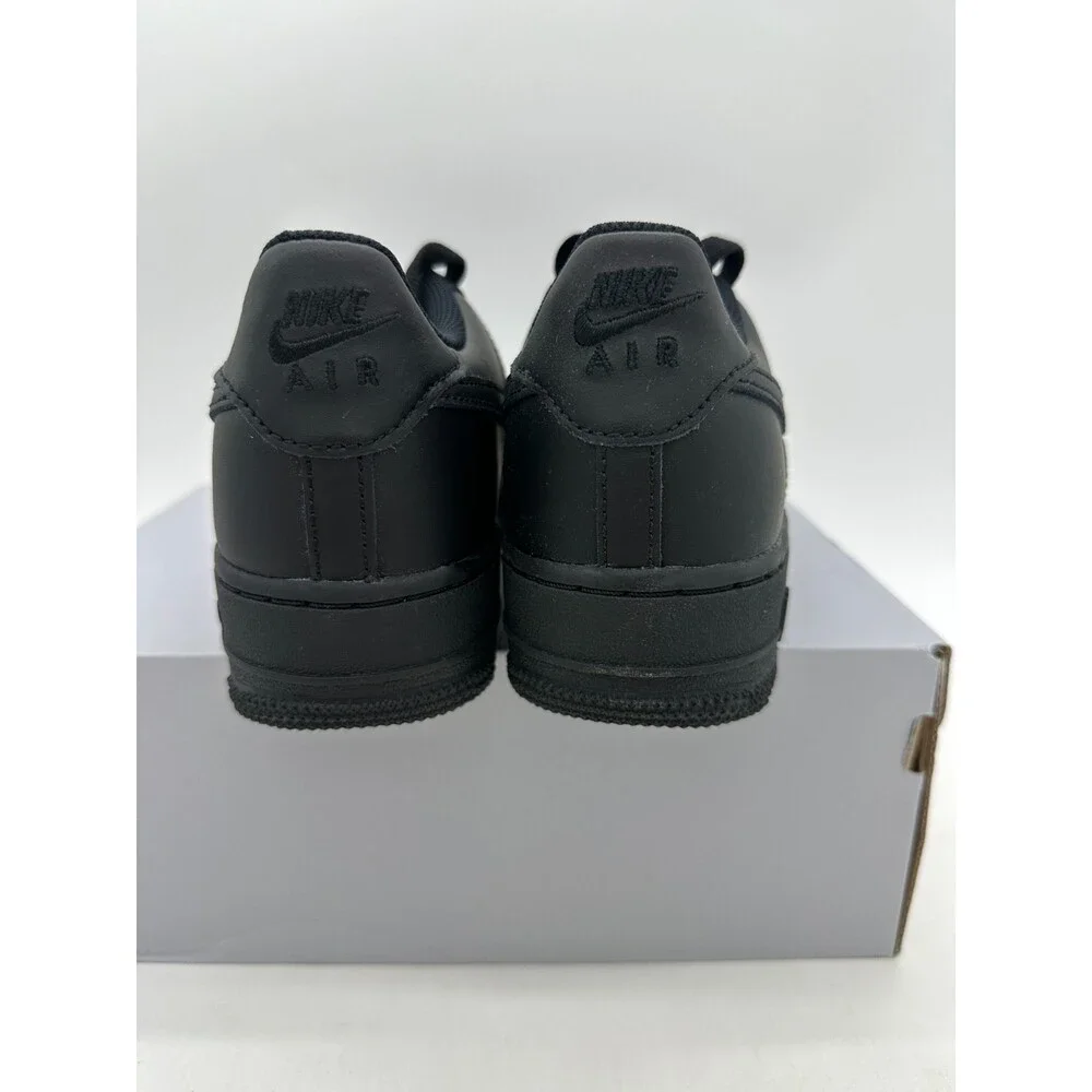 Nike Air Force 1 Youth Size 6 Women's Size 7.5 Black Athletic Shoes FV5951 001
